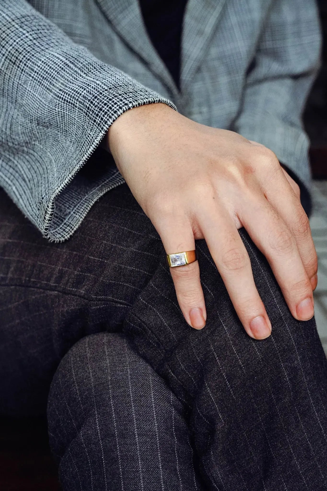 Basic Gentle Silver Ring